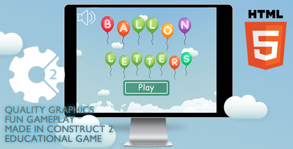 Ballon Letters Educational - CodeCanyon Item for Sale