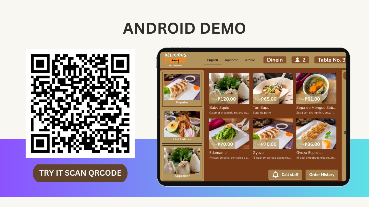 Karenderia Tableside Ordering - 4