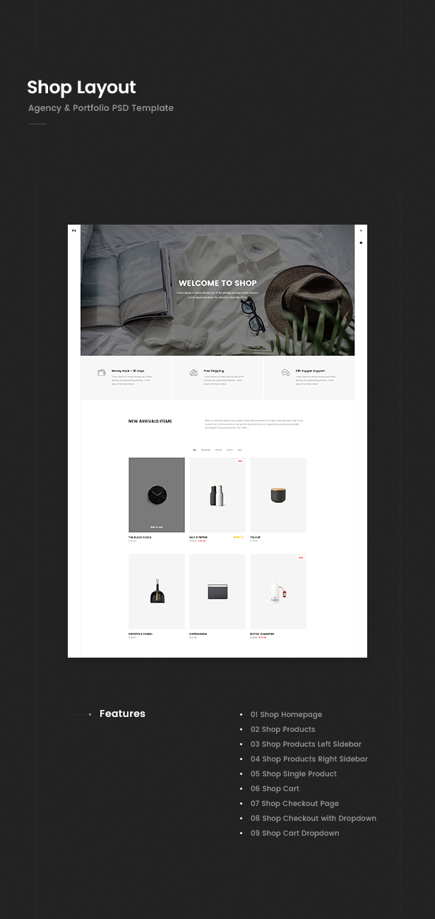 Prex | Creative Agency & Portfolio PSD Template - 4