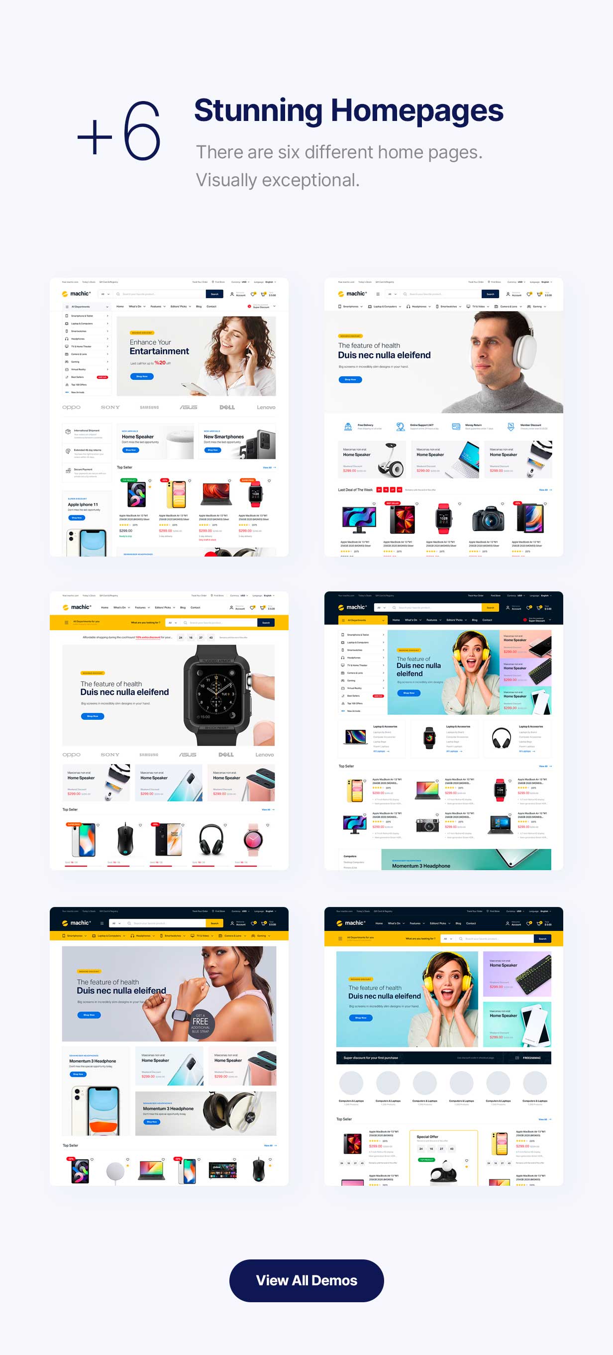 Machic - Electronics Store WooCommerce Theme - 2