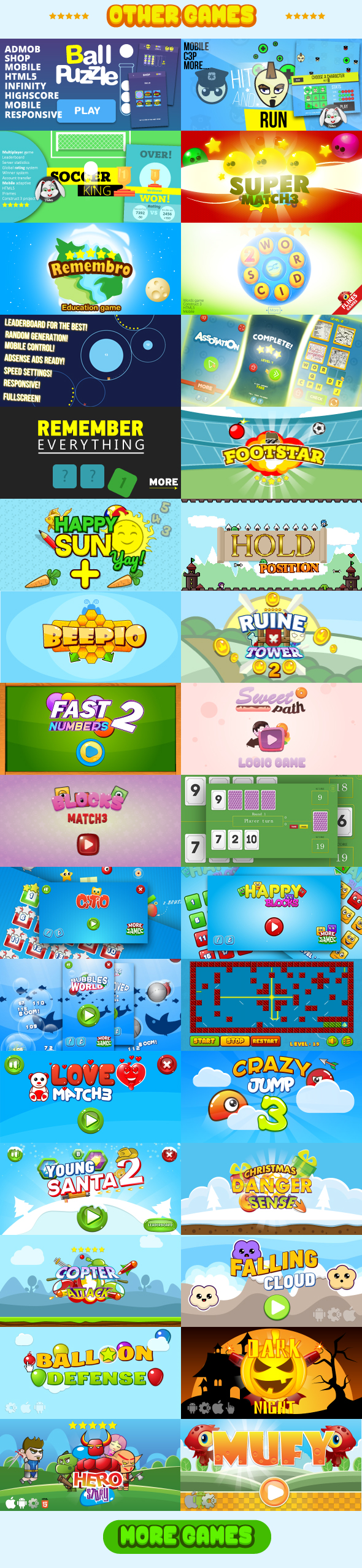 Ball Puzzle - HTML5, mobile, AdMob, shop, c3p, touch/mouse - 23