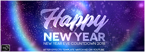 New Year Countdown 2018 Template