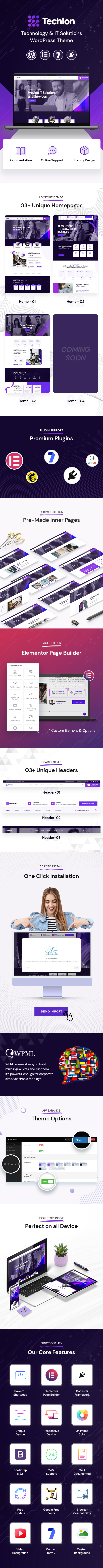 Techlon  IT Services WordPress Theme