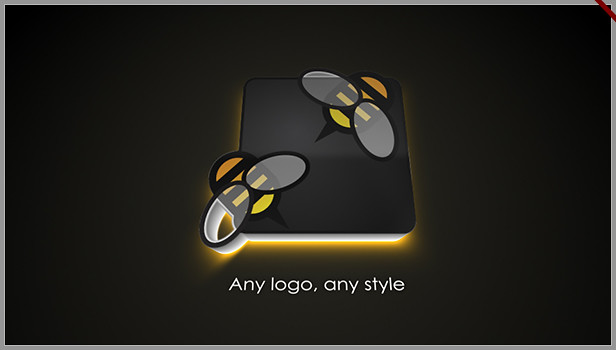 Adaptive Elegant 3d Logo - Example 06