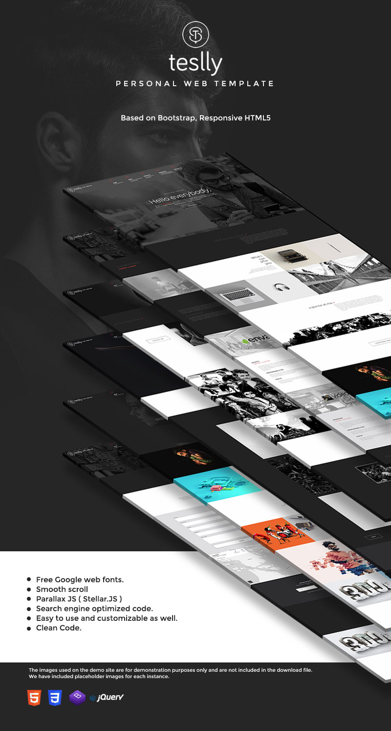 Teslly Personal Web - 1