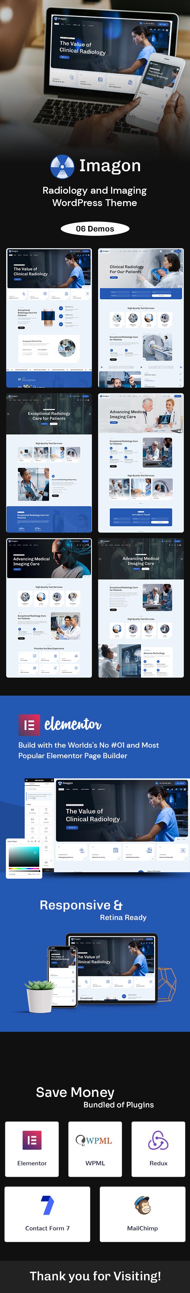 Imagon – Radiology and Imaging WordPress Theme - 2