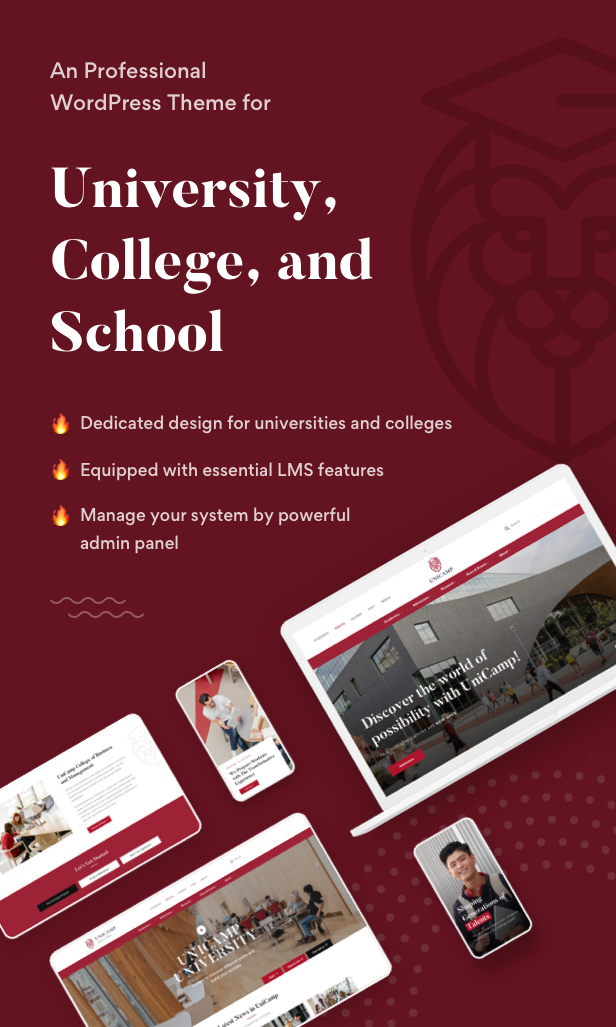 Unicamp - University and College WordPress Theme - 2