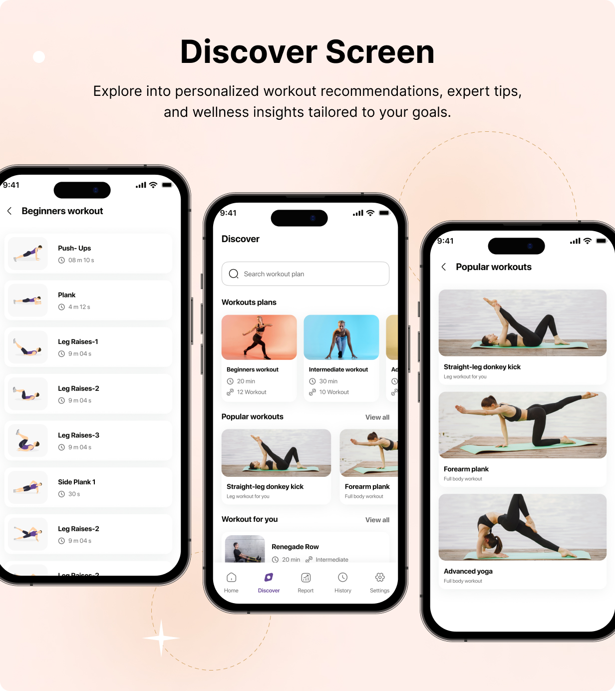 Fitness UI template: Workout Mentor app in  Flutter 3.x (Android, iOS) | Body Transformation App - 9