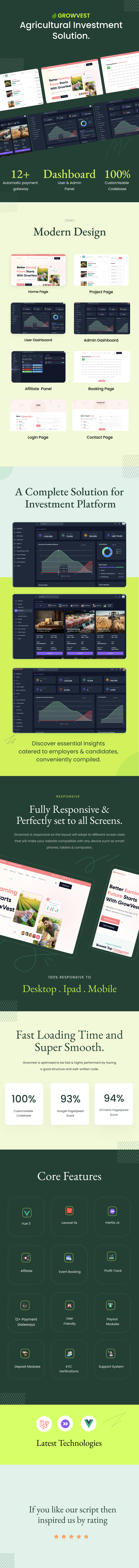 GrowVest - Agricultural HYIP Investments Solution - 3