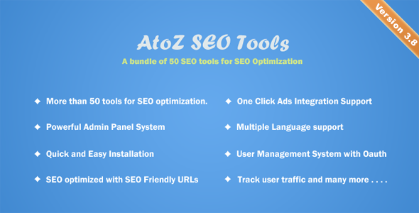 AtoZ SEO Tools - Search Engine Optimization Tools