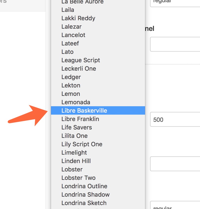 Libre Baskerville - Google Fonts
