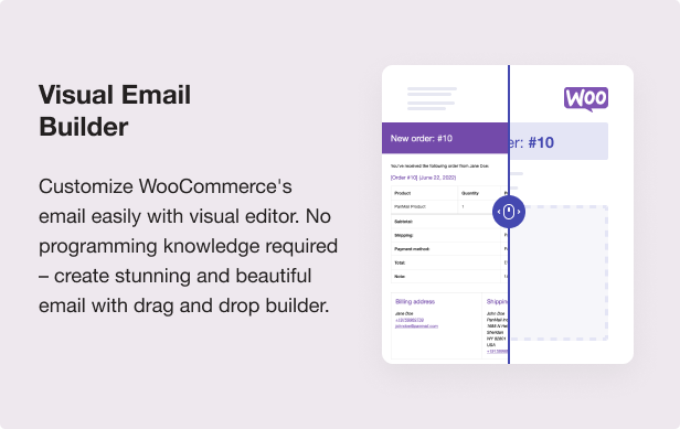 PanMail WooCommerce 电子邮件定制器