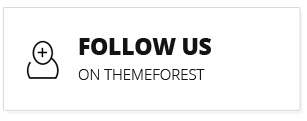 Follow us on ThemeForest