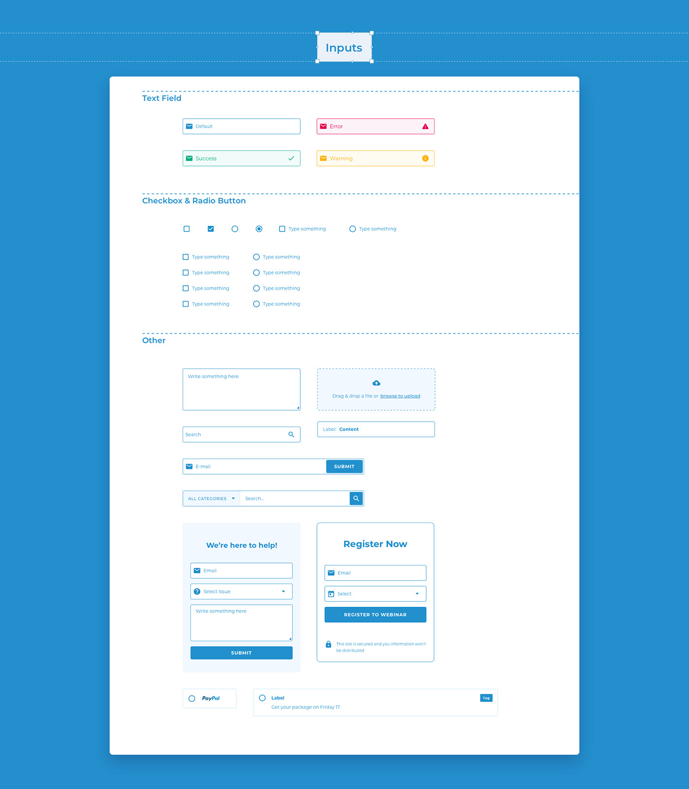 Wireland for Dashboard & Web Applications - Sketch Template - 13