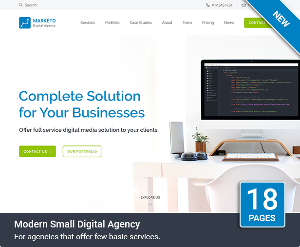 Cynic - Digital Agency Template - 9