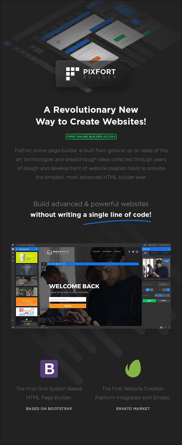 MEGAPACK – Marketing HTML Landing Pages Pack + PixFort Page Builder Access - 10