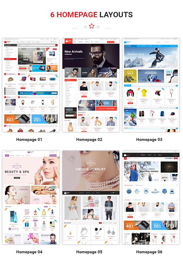 Shoppy Store - Responsive Prestashop Theme - Homepage
