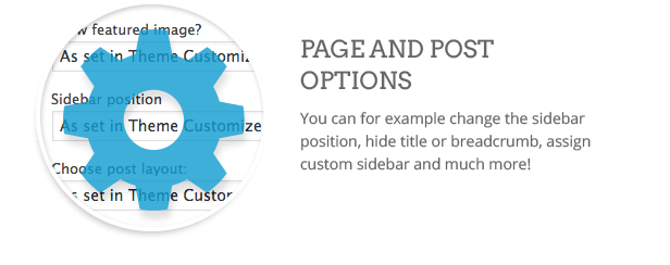 Page options