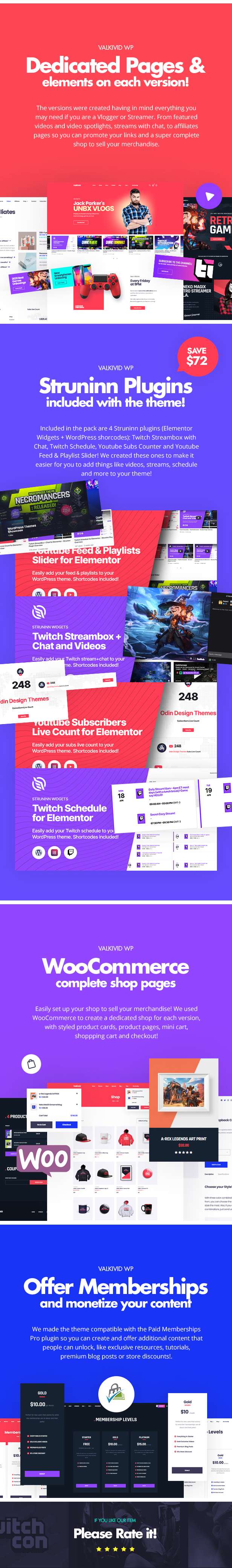Valkivid - Content Creators WordPress Theme - 12