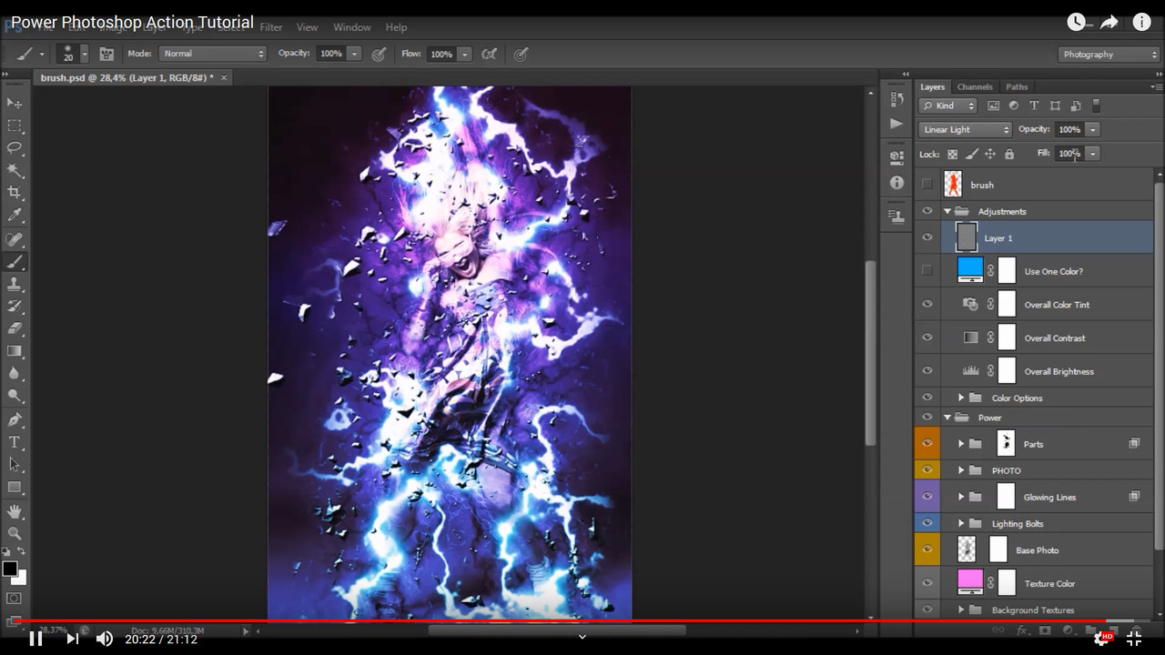 Power Photoshop Action - 1