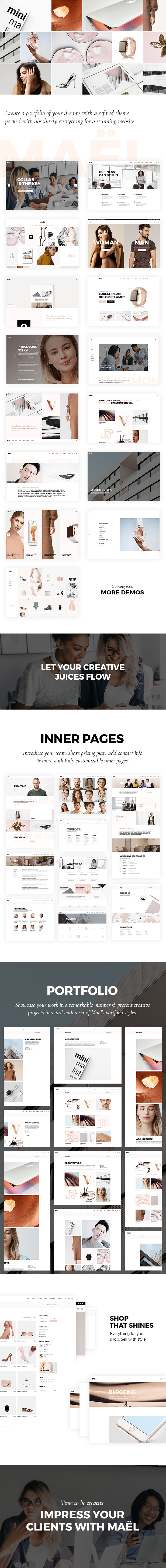 Maël - Modern Creative Agency Theme - 1