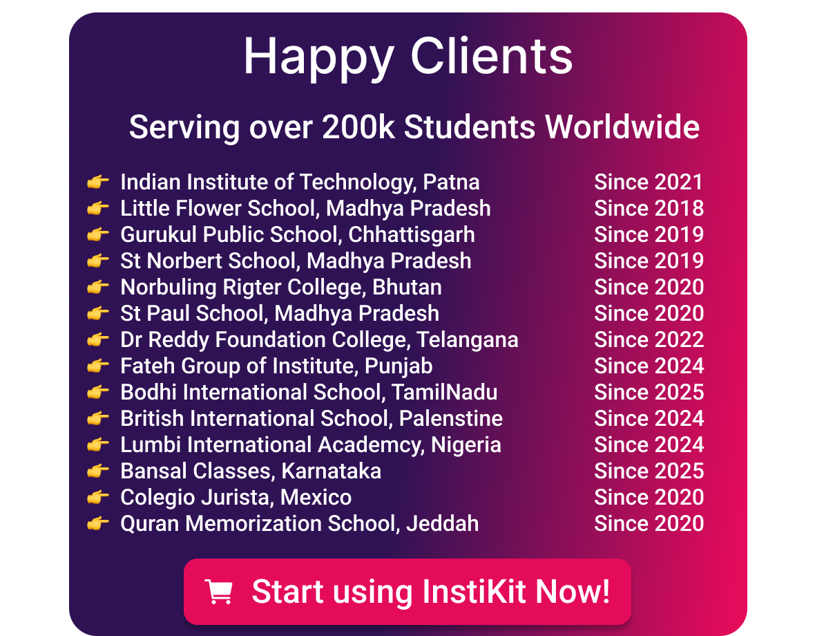InstiKit Clients