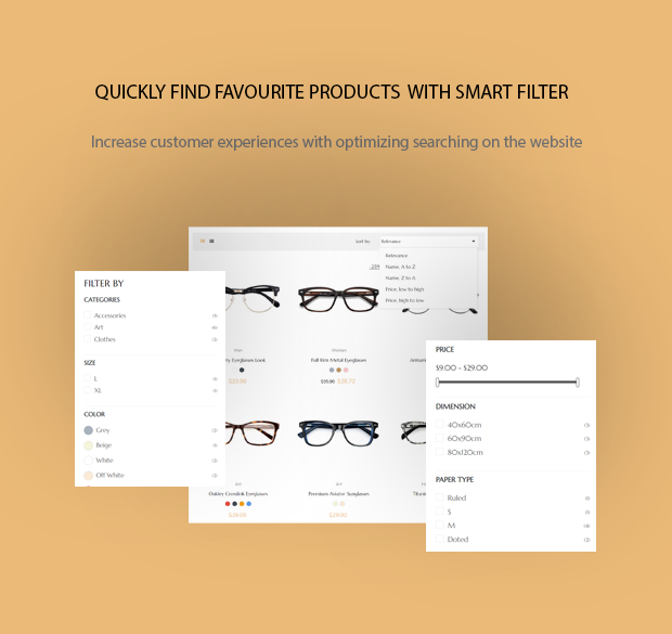 Oobliss Glasses Store - Responsive Prestashop Theme