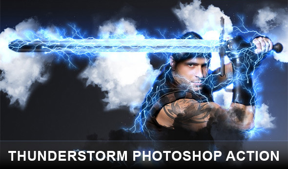 Thunderstorm Photoshop actions