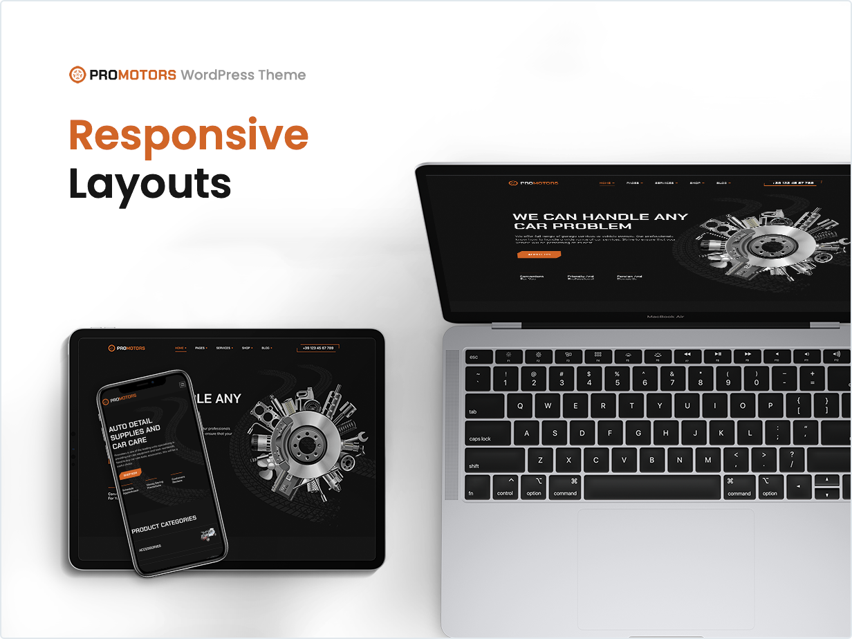 ProMotors - Car Service and Detailing WordPress Theme - 8