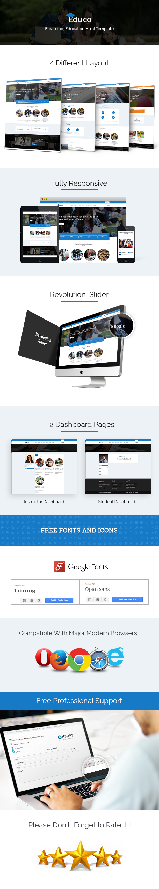 Educo - Elearning, Education Bootstrap Html Template by kamleshyadav