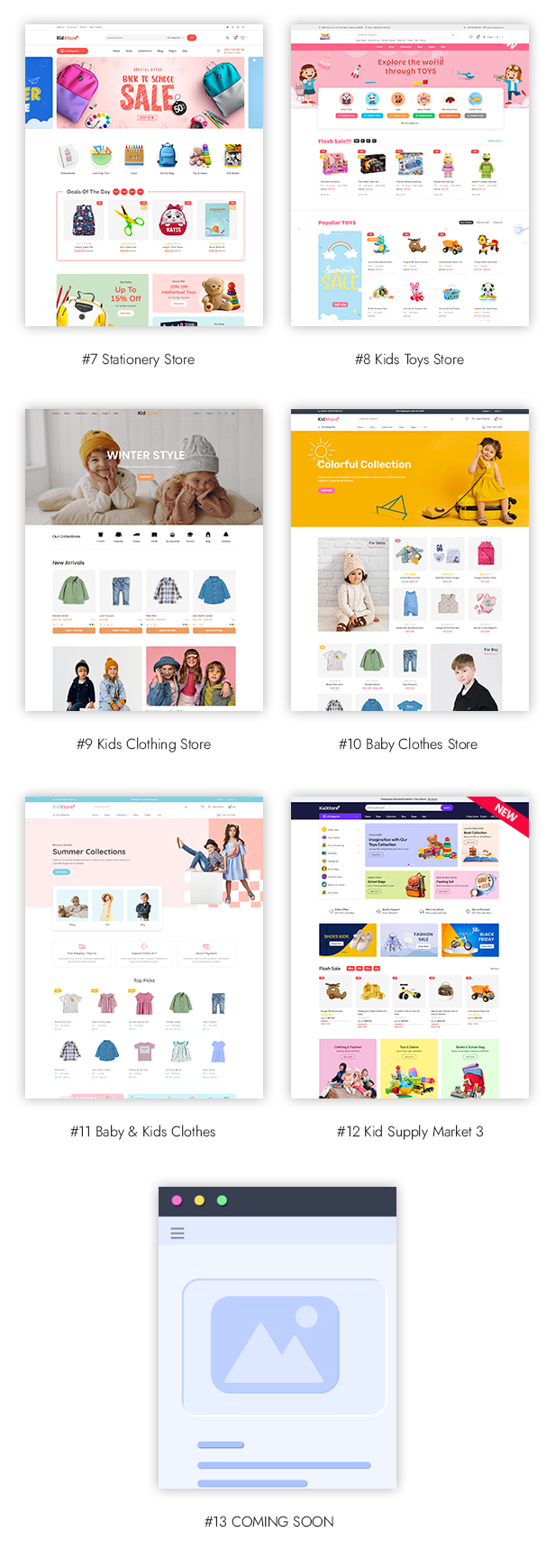 KidXtore - Kids Clothing and Toys Store Elementor WooCommerce WordPress Theme - 5