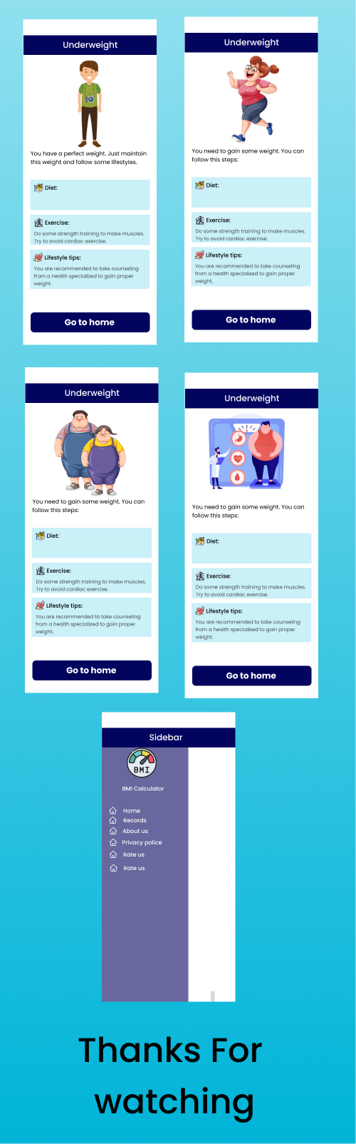 BMI Calculator App With Google Admob Ads Integrated – Buy Apps, Themes ...