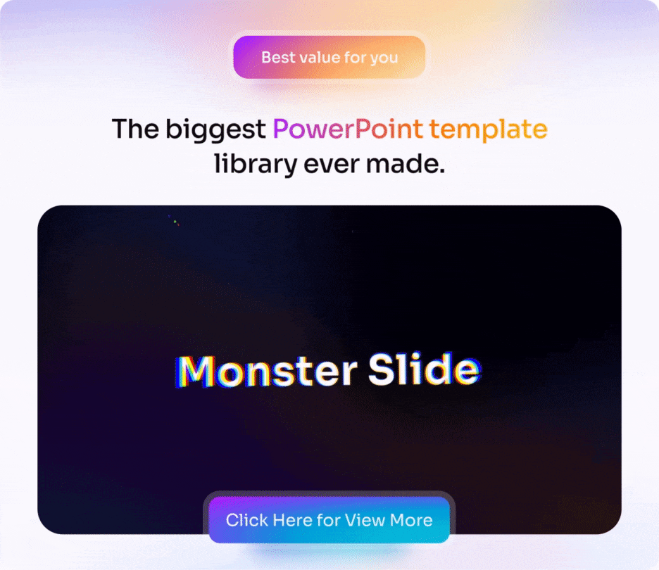Monster Slides Premium PowerPoint Presentation Template - 4