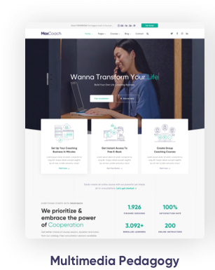 MaxCoach-教育培训/私人指导/在线课程wordpress主题[更至v2.3.2]