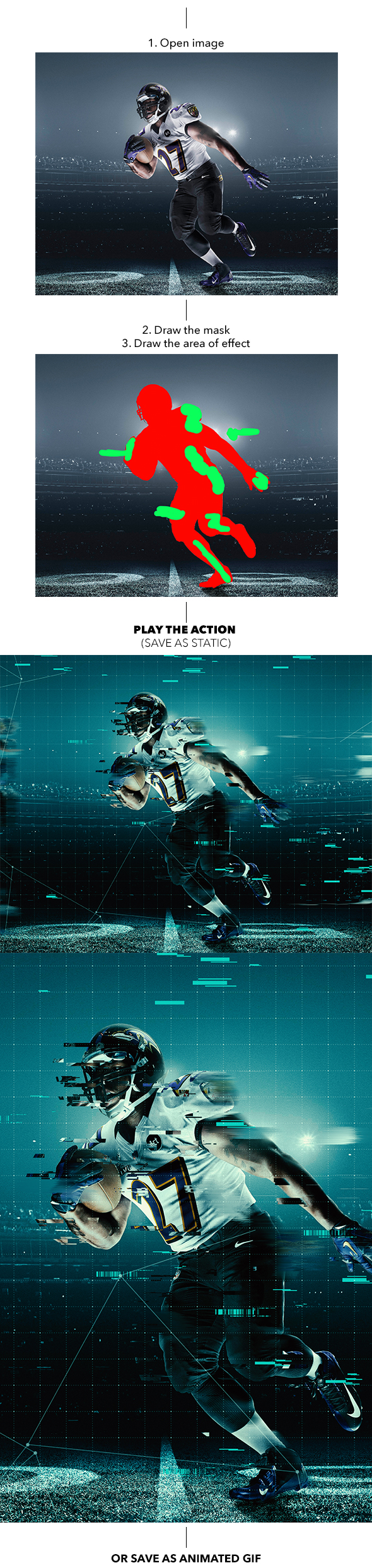 Gif Animated Hacking Photoshop Action - 4