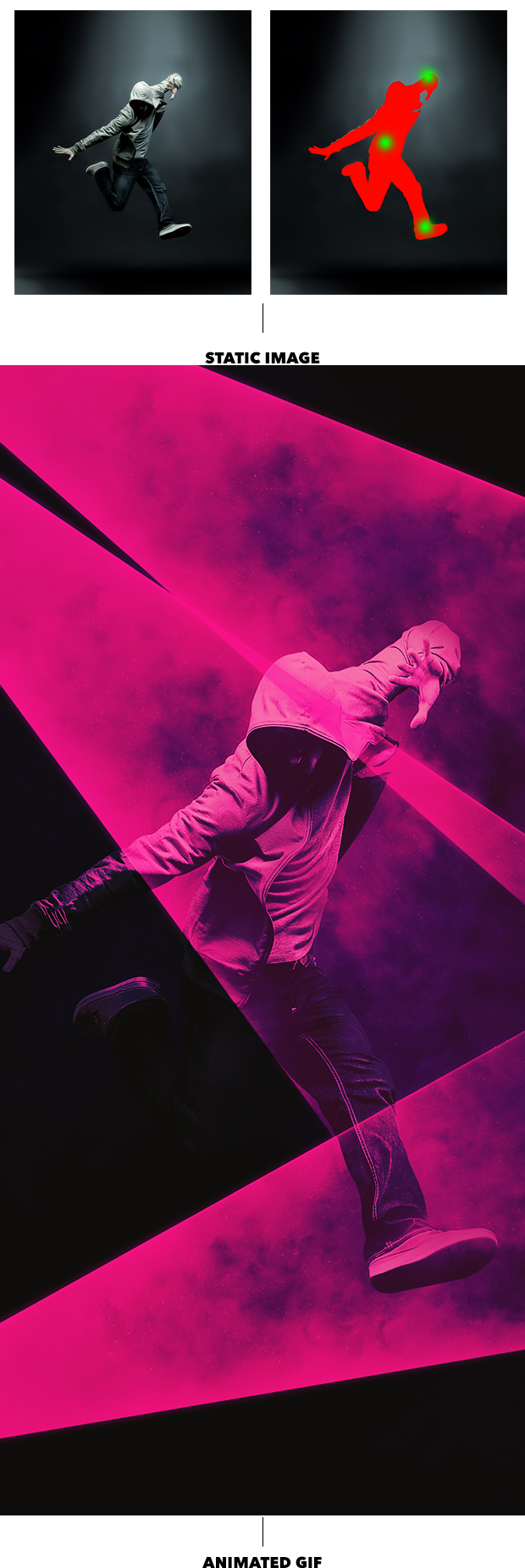 Gif Animated Stage Lights Photoshop Action - 14