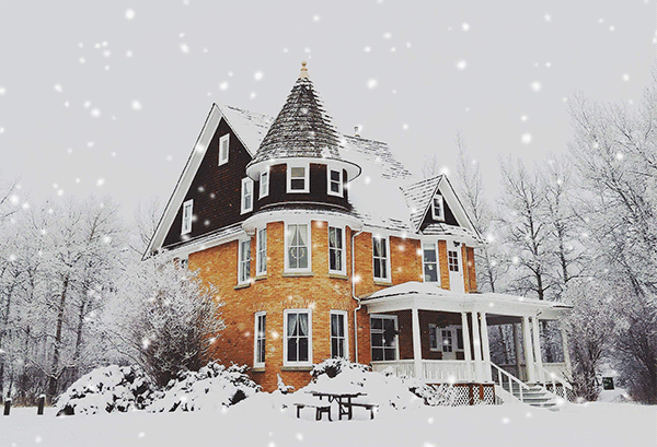 s497一键制作下雪动态图片和视频ps脚本插件