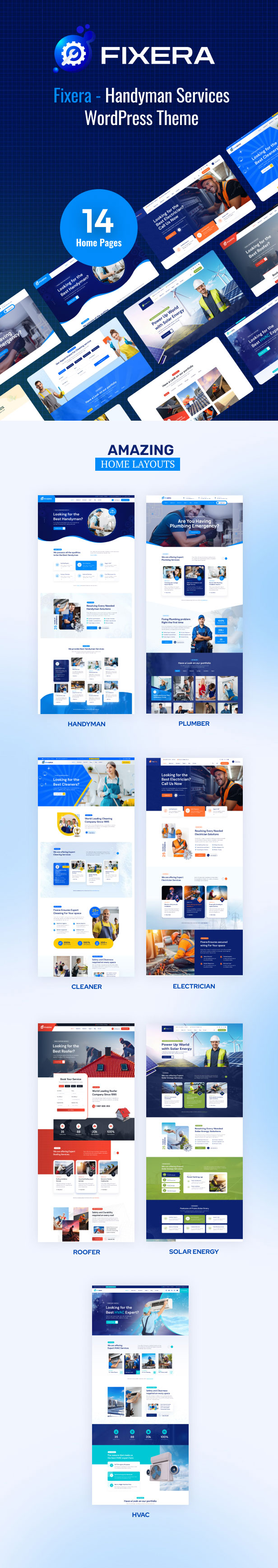 Fixera - Handyman Services WordPress Theme - 5