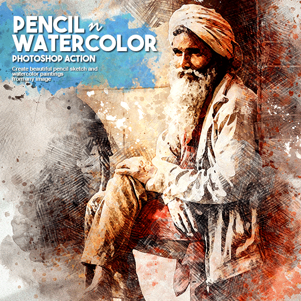 pencil n watercolor