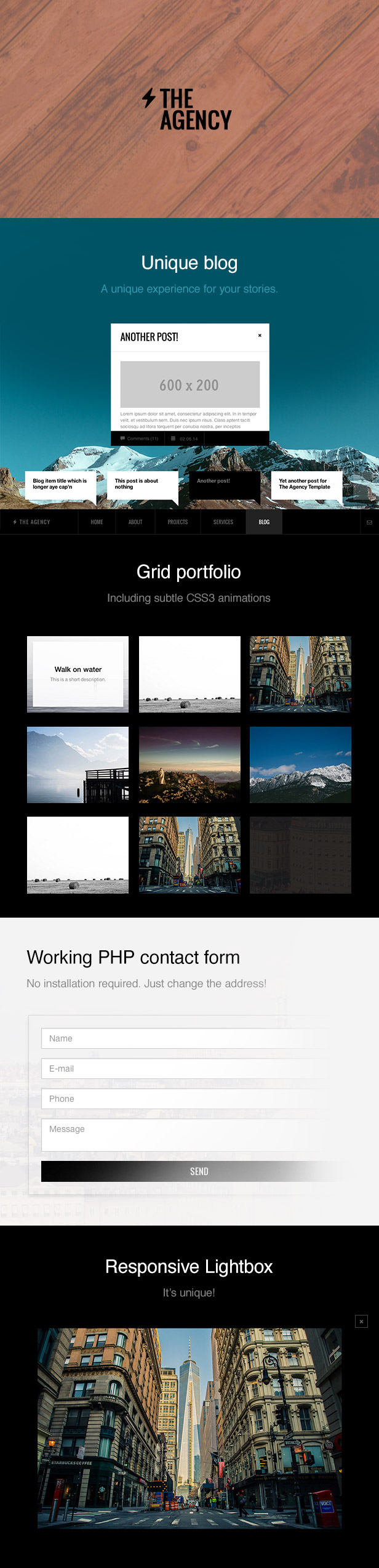 The Agency - A Responsive Agency Template