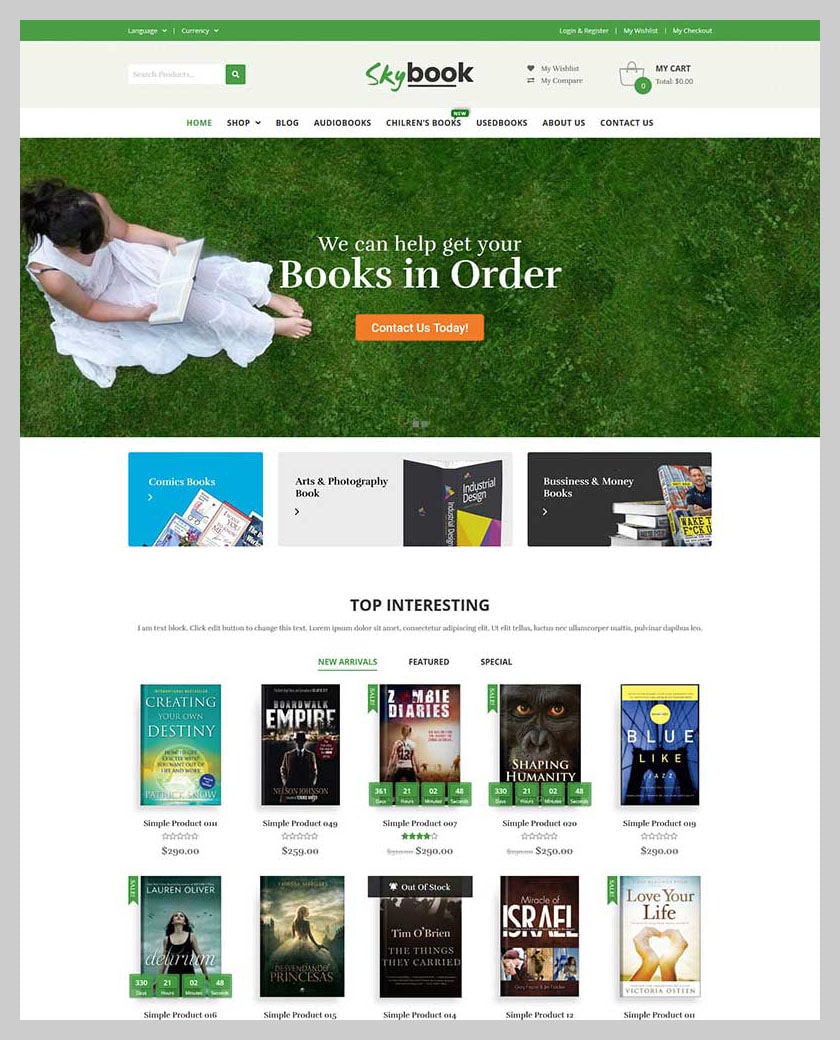 VG Skybook - WooCommerce Theme For Book Store - 7