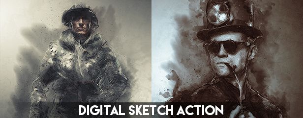 Pen Sketch Photoshop Action - 16