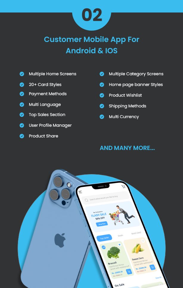 Namal – 5 in 1 Ionic Delivery Solution with POS for Single & Multiple Location Business Brand - 5