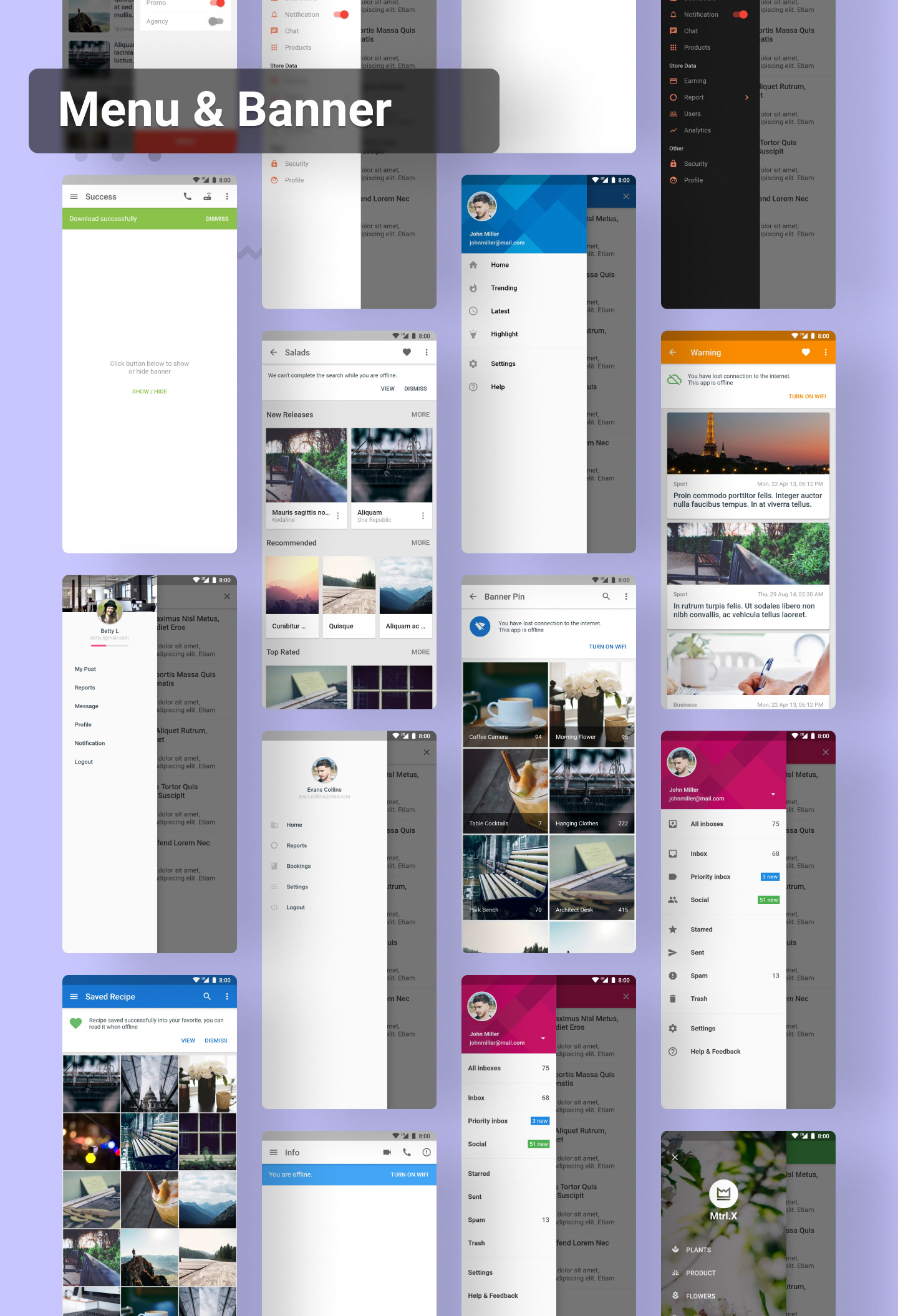 MaterialX Flutter - Flutter Material Design UI 2.4 - 9