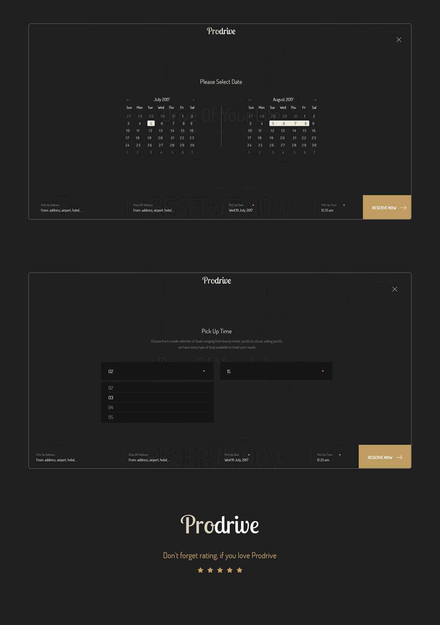 Prodrive - Chauffeur, Limousine, Transport and Car Hire HTML Template - 6