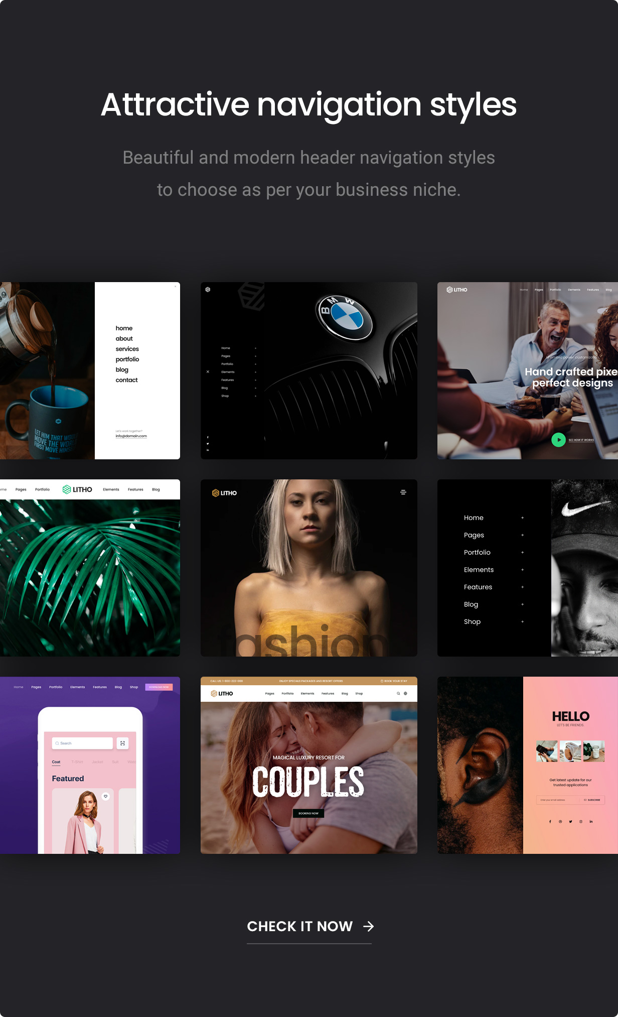 Litho - The Multipurpose HTML5 Template