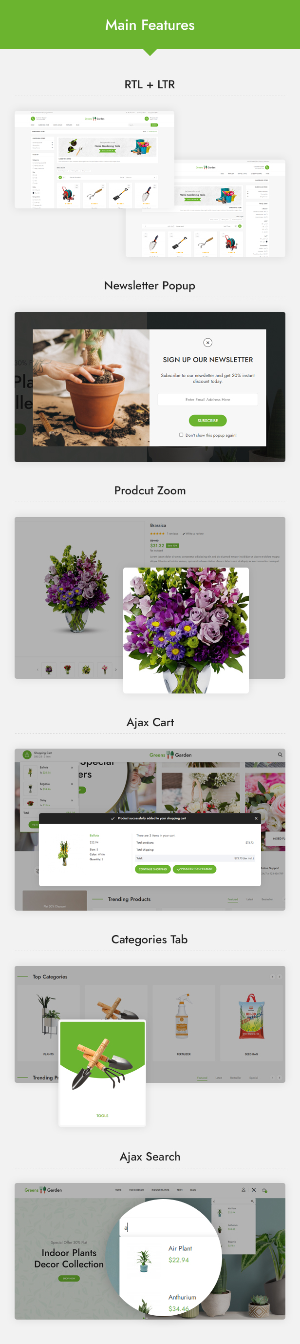 Theme Features
