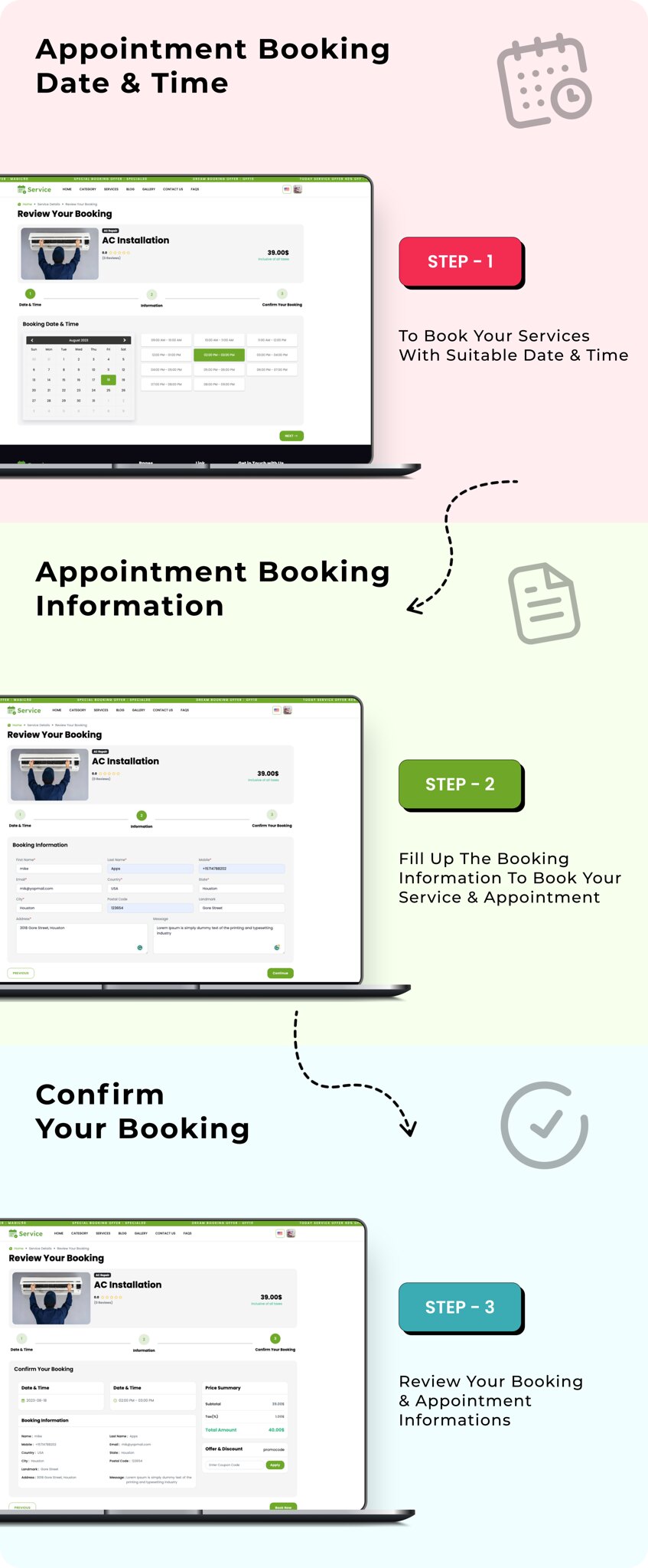 BookingDo SaaS - Multi Business Appointment, Service Booking SaaS