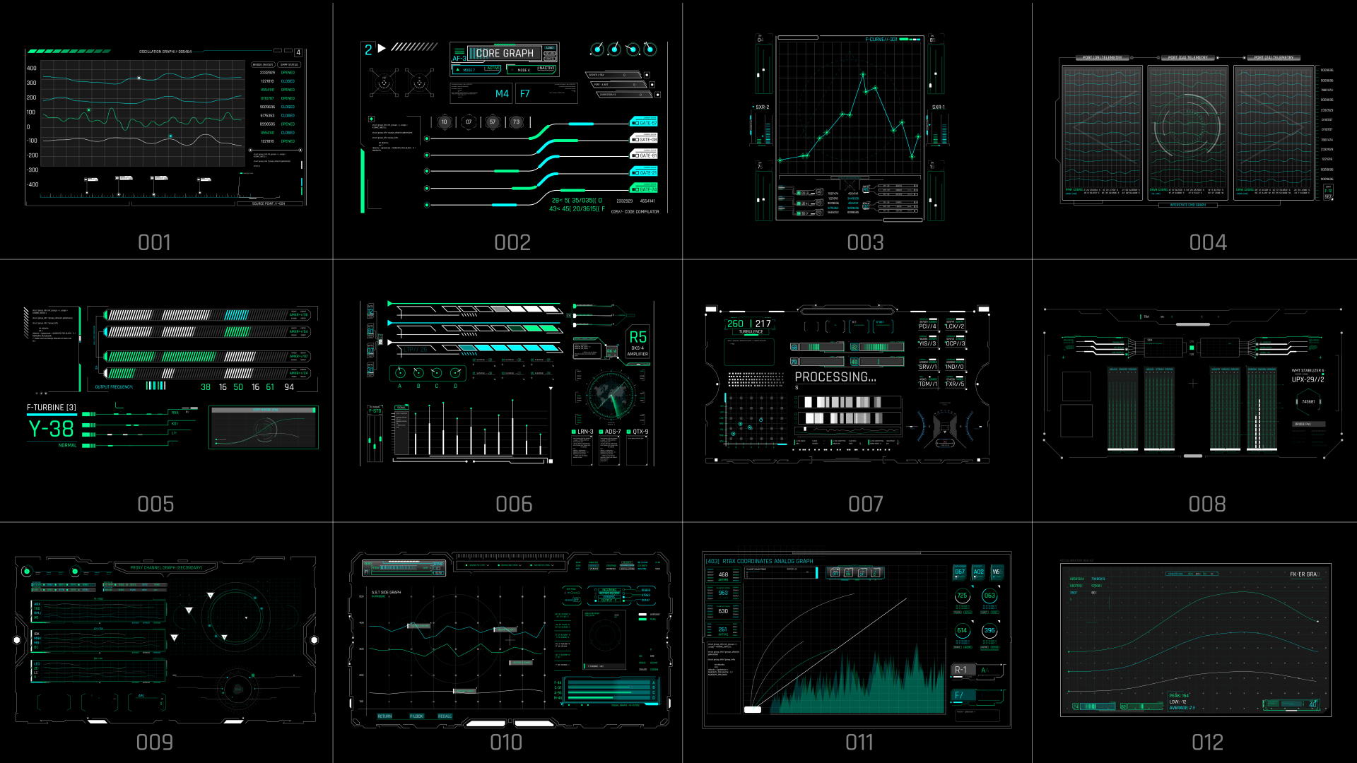 Extreme HUD Elements Bundle 1200+ - 53