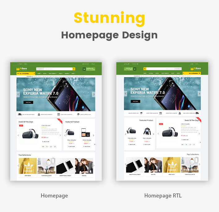 Sj PiStore - Modern Design eCommerce Joomla Responsive Template